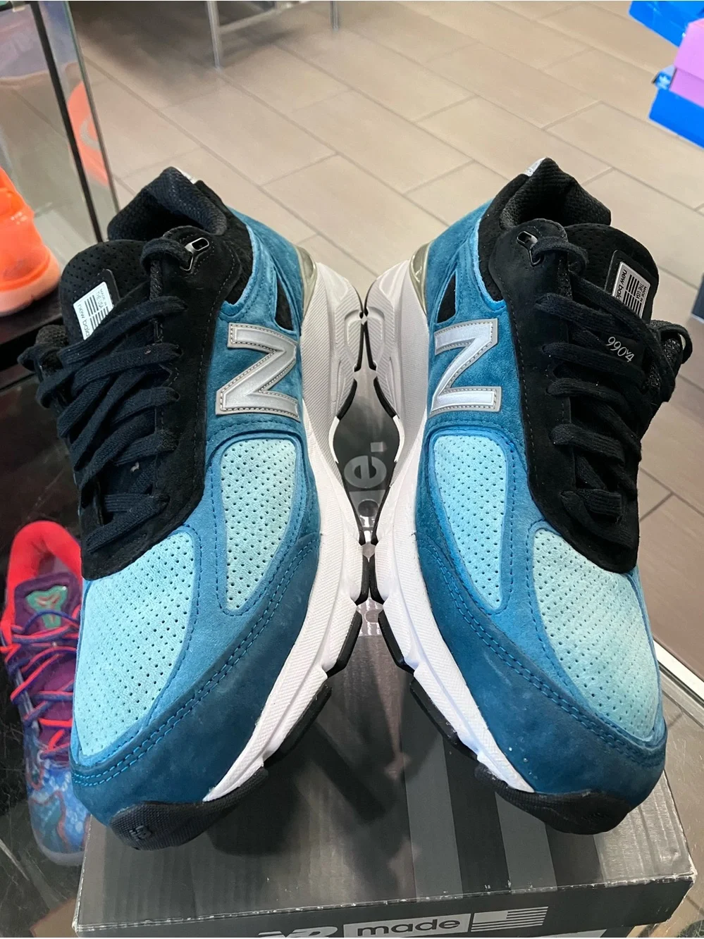 New Balance 990v4 Moroccan Blue Size 13